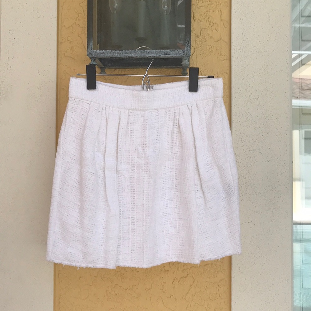 Dolce&Gabbana White mini skirt